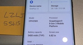 Good
													OnePlus 12 - Unlocked, Black, 512 GB, 16 GB, CPH2583, photo 2 of 6