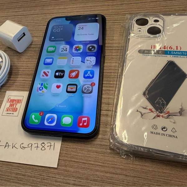 Apple iPhone 14 - Unlocked, 128 GB, Midnight, A2649