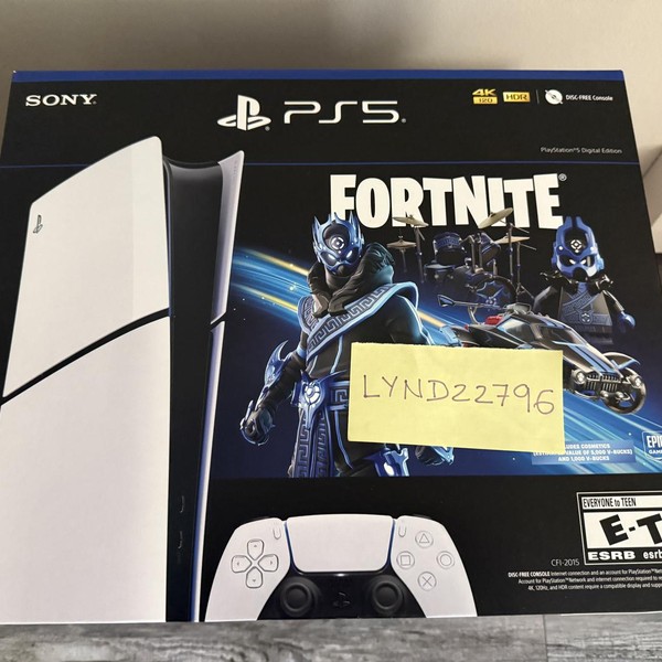 PlayStation 5 Slim Digital Edition (2023) - 1 TB, White