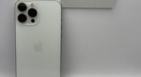 Good
													Apple iPhone 13 Pro Max - Unlocked, Silver, 128 GB, A2484, photo 3 of 6