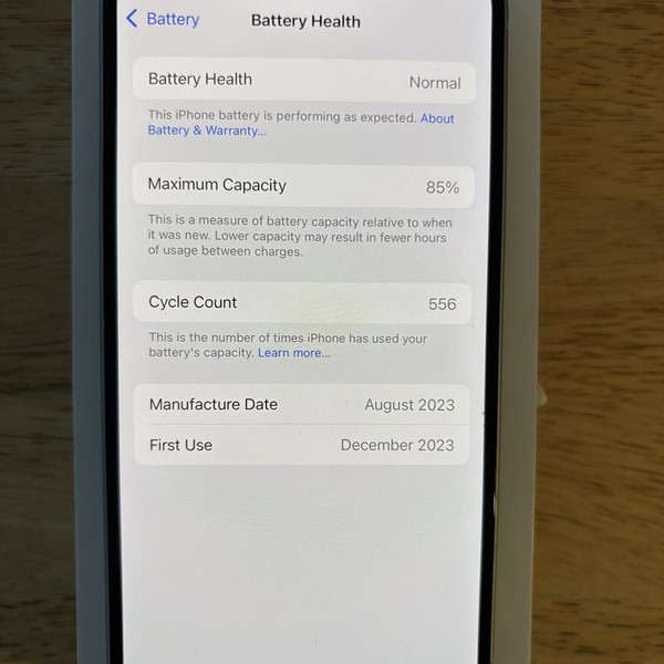 Apple iPhone 15 - AT&T, 128 GB, Blue, A2846