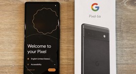 Good
													Google Pixel 6a - Unlocked, Charcoal, 128 GB, 6 GB, GX7AS, photo 2 of 11