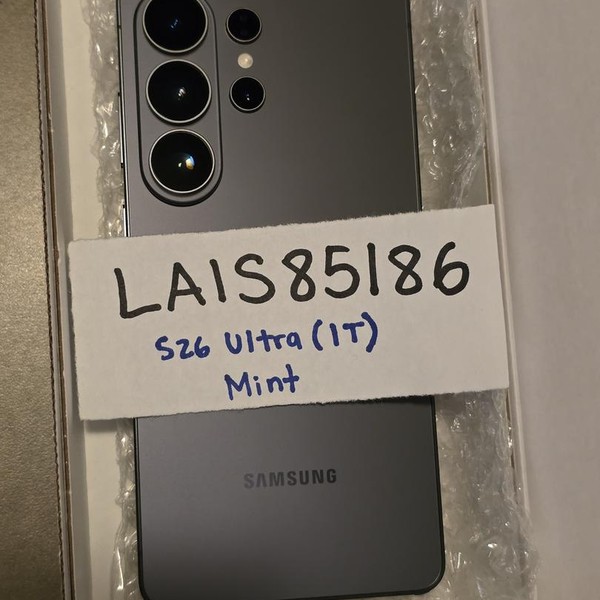 Samsung Galaxy S26 Ultra - Unlocked, 1 TB, Black, 16 GB, SM-S948U1