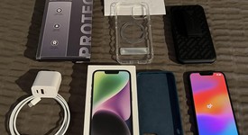 Mint
													Apple iPhone 14 - Unlocked, Midnight, 128 GB, A2649, photo 1 of 8