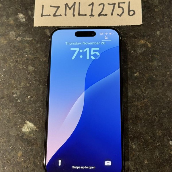 Apple iPhone 15 Pro - Unlocked, 256 GB, Black, A2848