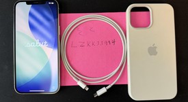 Good
													Apple iPhone 12 Pro Max - Unlocked, Silver, 128 GB, A2342, photo 1 of 6