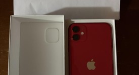 Good
													Apple iPhone 11 - Unlocked, Red, 128 GB, A2111, photo 1 of 9
