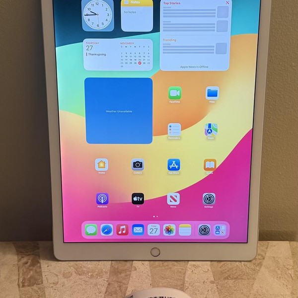 Apple iPad Pro 12.9 inch 2nd Gen 2017 - Wi-Fi, 256 GB, Silver