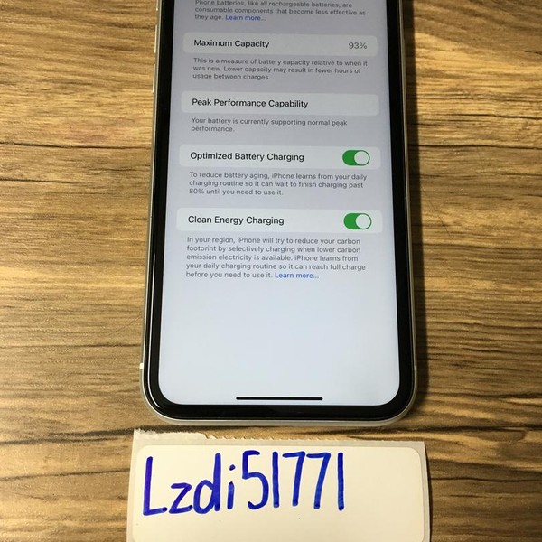 Apple iPhone Xr - Unlocked, White, 128 GB, A1984