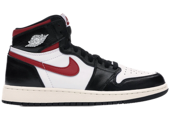 Jordan 1 Retro High Black Gym Red (GS) for sale