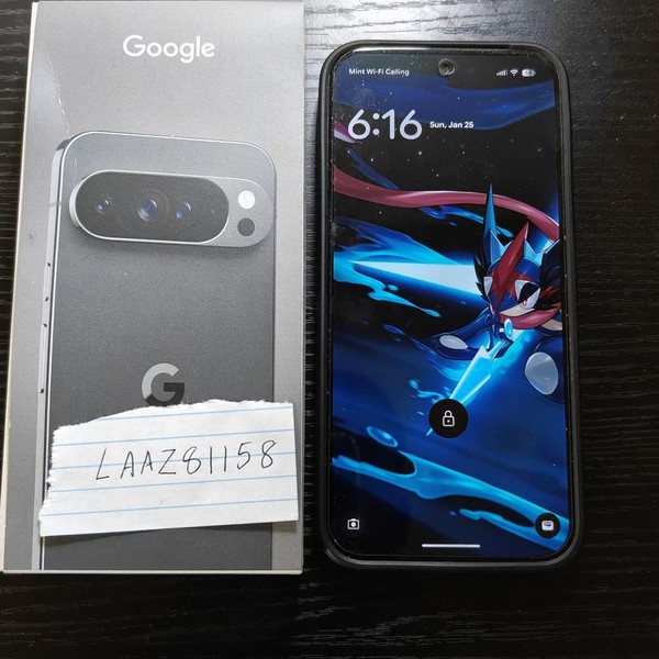 Google Pixel 10 Pro XL - Unlocked, Obsidian, 512 GB, GUL82