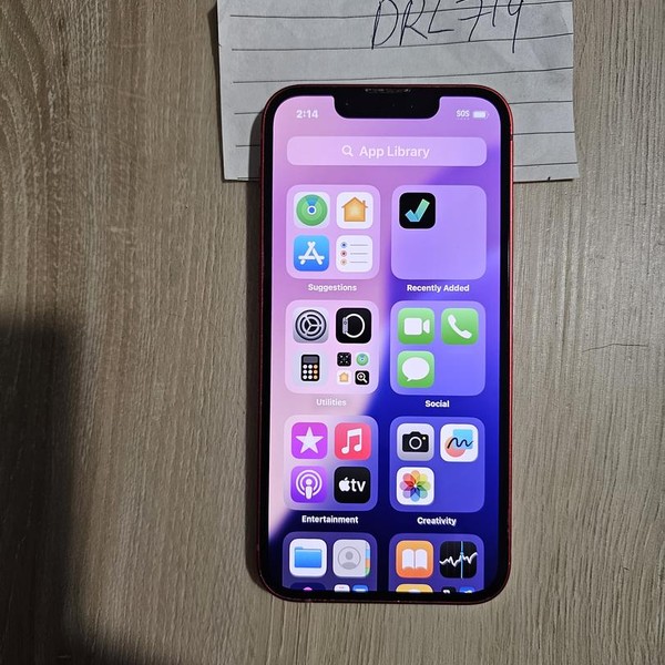 Apple iPhone 13 Mini - AT&T, 128 GB, Red, A2481