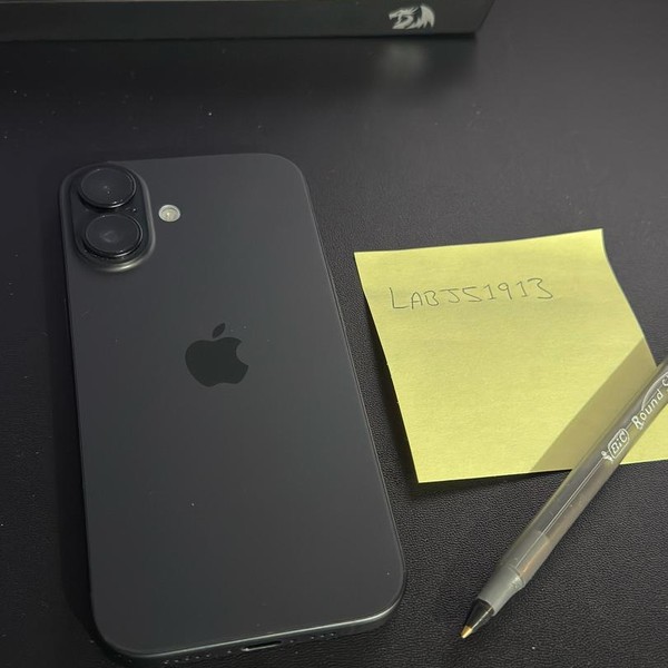 Apple iPhone 16 - AT&T, 128 GB, Black, A3081