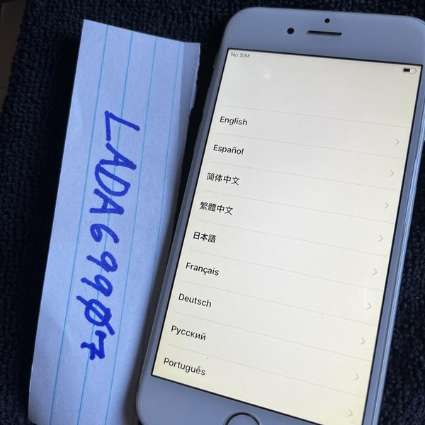 Apple iPhone 6 - AT&T, 16 GB, Silver, A1549, Prepaid