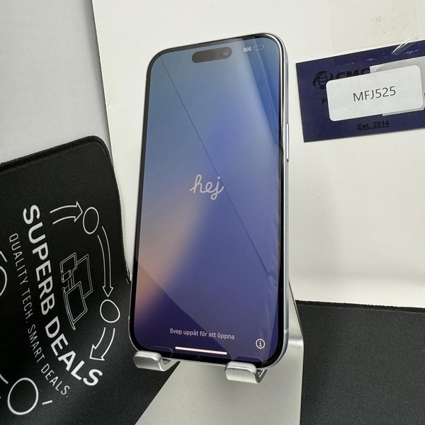 Apple iPhone 15 - Unlocked, 128 GB, Blue, A2846