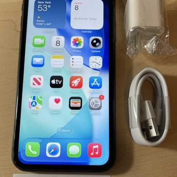 Apple iPhone 11 - Unlocked, 64 GB, Black, A2111