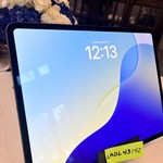 Good Apple iPad Pro 13 inch (M4) 2024 - Wi-Fi, 256 GB, Black, 8 GB, A2925, Standard Glass