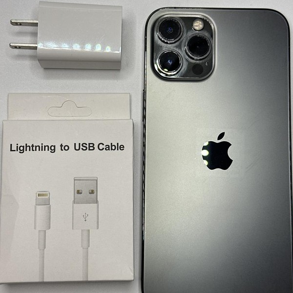 Apple iPhone 12 Pro Max - Unlocked, 256 GB, Graphite, A2342