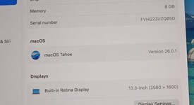 Good
													MacBook Pro 2020 - 13" - Apple M1, Gray, 256 GB, 8 GB, photo 4 of 10
