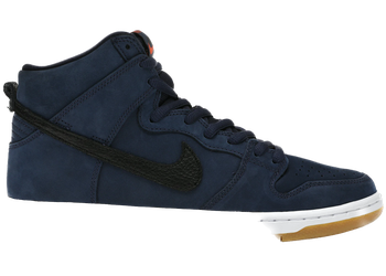 Nike SB Dunk High Orange Label Midnight Navy for sale