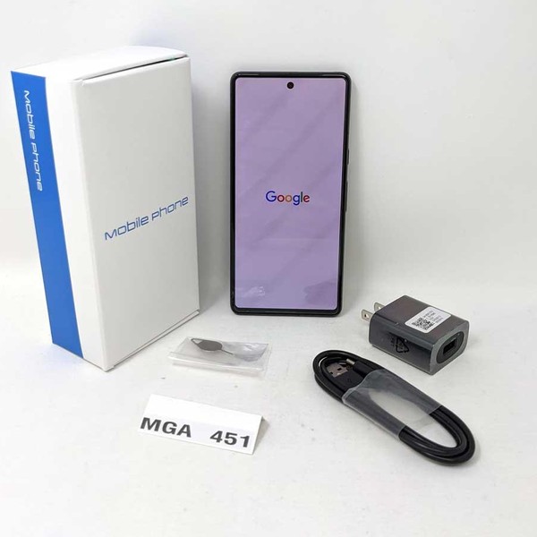 Google Pixel 7 - Unlocked, 128 GB, Obsidian, 8 GB, GVU6C, Sub-6 5G