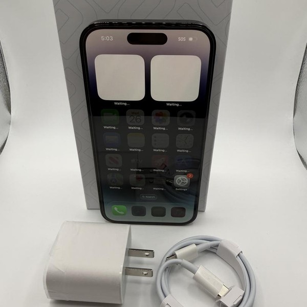 Apple iPhone 14 Pro - Unlocked, 128 GB, Black, A2650