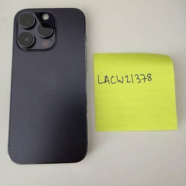 Apple iPhone 14 Pro - Unlocked, 256 GB, Purple, A2650