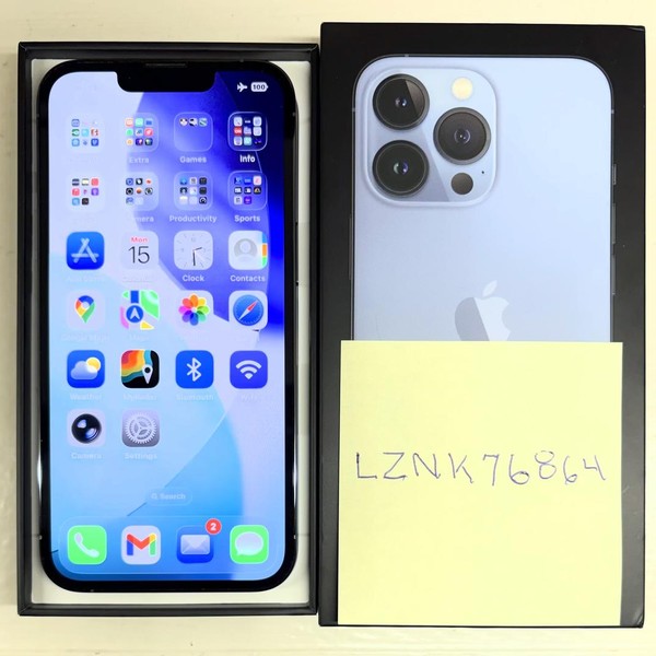 Apple iPhone 13 Pro - T-Mobile, 128 GB, Sierra Blue, A2483