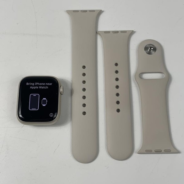 Apple Watch Series 7 41mm - Starlight, A2473 - GPS, Aluminum