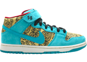 Nike SB Dunk Mid Premium Peacock for sale