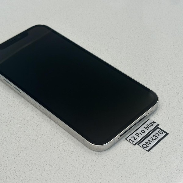 Apple iPhone 12 Pro Max - Unlocked, 128 GB, Silver, A2342