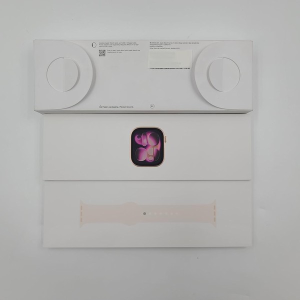 Apple Watch Series 11 42mm - Unlocked, Rose Gold, A3335 - Cellular, Aluminum