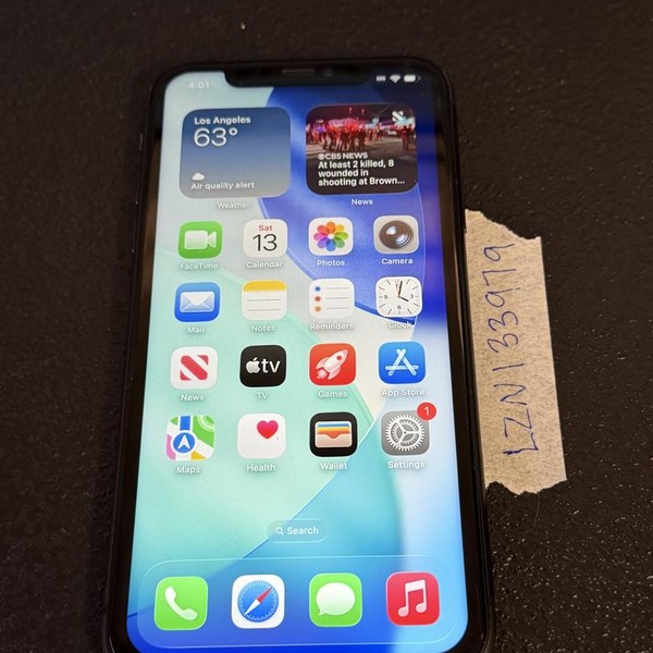 Apple iPhone 11 - T-Mobile, 64 GB, Black, A2111