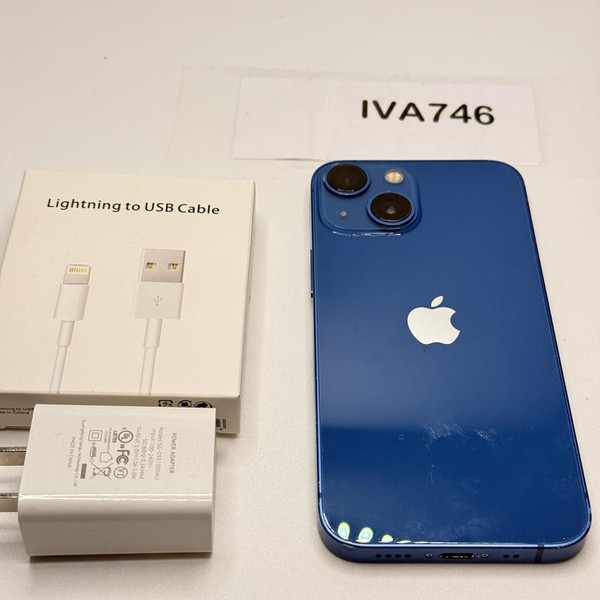 Apple iPhone 13 Mini - Unlocked, 256 GB, Blue, A2481