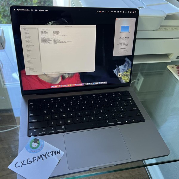 MacBook Pro 2021 - 14 inch - Apple M1 Pro 8-core, Gray, 1 TB, 32 GB