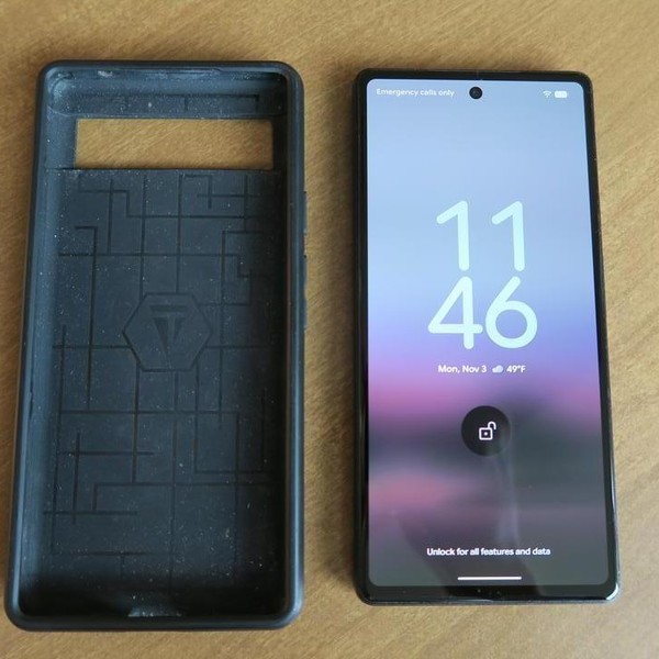 Google Pixel 6a - Unlocked, 128 GB, Chalk, 6 GB, GX7AS