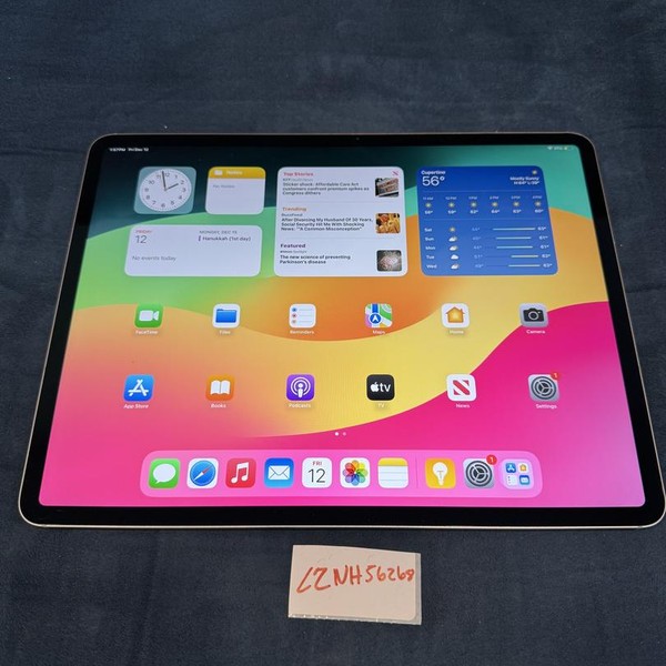 Apple iPad Air 13 inch (M2) 2024 - Unlocked, 256 GB, Gray, A2899