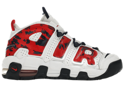 Nike Air More Uptempo White Blue Red Camo (GS) for sale