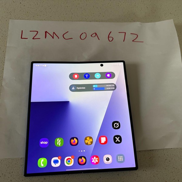 Samsung Galaxy Z Fold7 - Unlocked, 1 TB, Blue Shadow, 16 GB, SM-F966U1