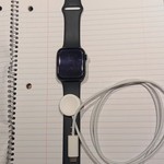 Good Apple Watch Series 8 45mm - Unlocked, Black, A2774 - Cellular, Hermes