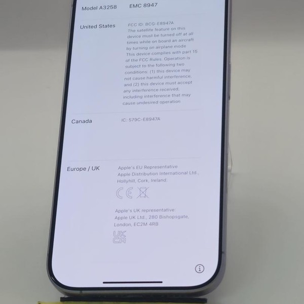 Apple iPhone 17 - Unlocked, 512 GB, Lavender, A3258