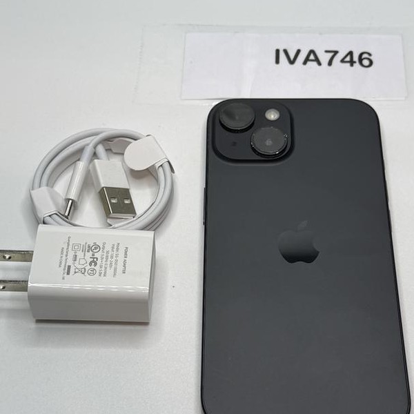 Apple iPhone 15 - Unlocked, 128 GB, Black, A2846