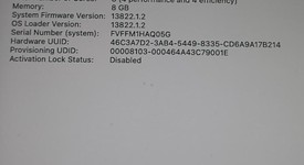 Fair
													MacBook Pro 2020 - 13" - Apple M1, Silver, 256 GB, 8 GB, photo 4 of 10