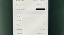 Good
													Apple iPhone 15 Pro Max - Unlocked, Black, 512 GB, A2849, photo 5 of 19