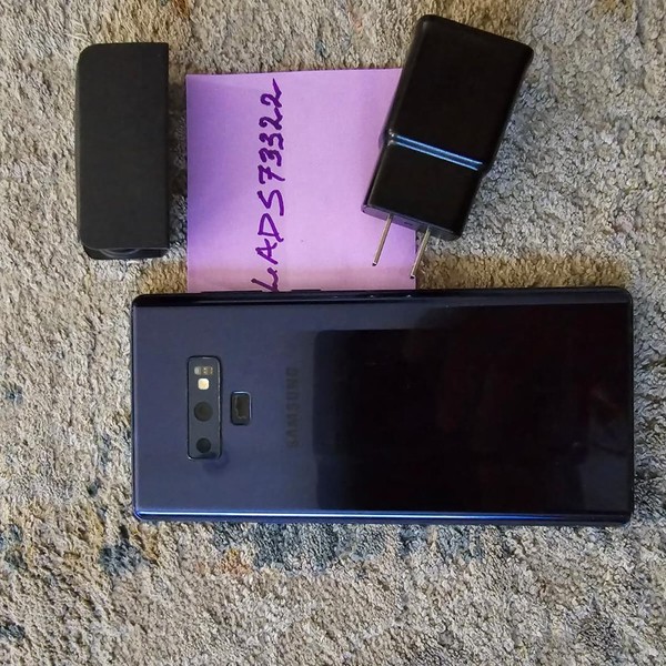 Samsung Galaxy Note 9 - T-Mobile, 128 GB, Blue, 6 GB, SM-N960U