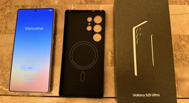 Good
													Samsung Galaxy S25 Ultra - Unlocked, Black, 256 GB, 12 GB, SM-S938U1, photo 1 of 8