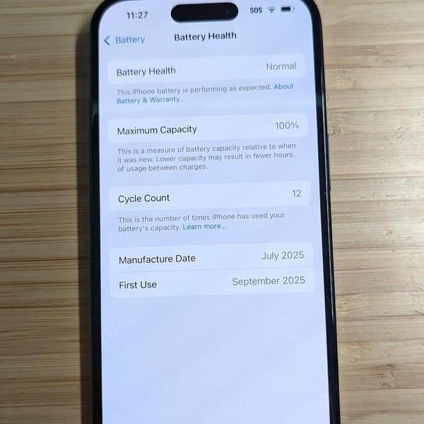 Apple iPhone 16 - Unlocked, 128 GB, Black, A3081