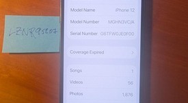 Good
													Apple iPhone 12 - Unlocked Non-US, Black, 64 GB, A2402, photo 2 of 19