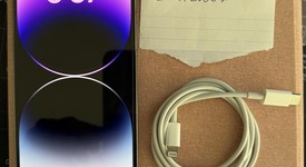 Good
													Apple iPhone 14 Pro Max - Unlocked, Purple, 256 GB, A2651, photo 1 of 9