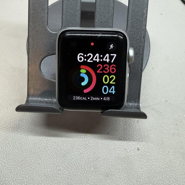 Apple Watch Series 3 38mm - Unlocked, Silver, A1860, Aluminum